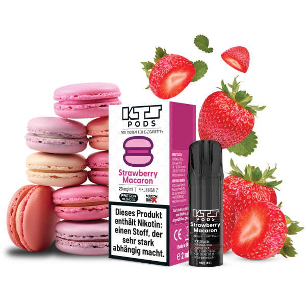 KTS Pods - Prefilled Pod Strawberry Macaron