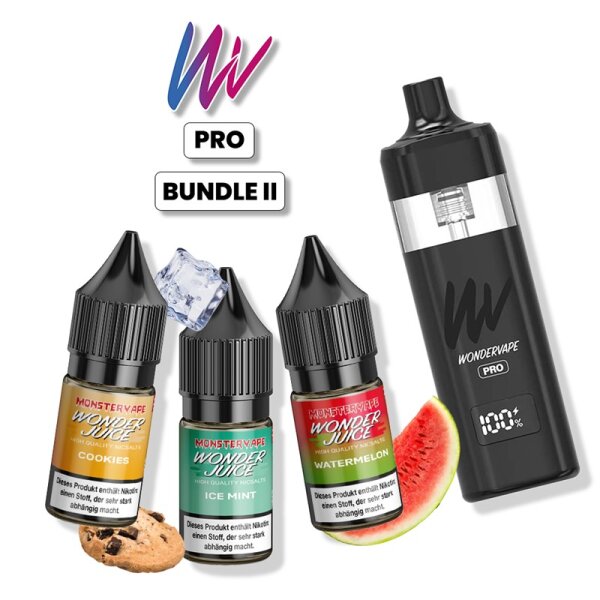 Big Puff Bundle II - Wondervape Pro + gratis Wonder Juice Liquid