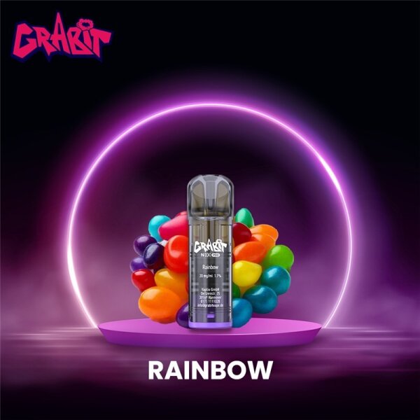 Grabit Nex Prefilled Pods ( 2 Stück) Rainbow