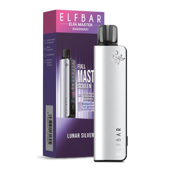Elfbar Elfa Master Basisger&auml;t Lunar Silver
