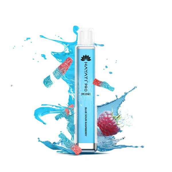 Hayati Pro Mini 800 Einwegvape Blue Sour Raspberry