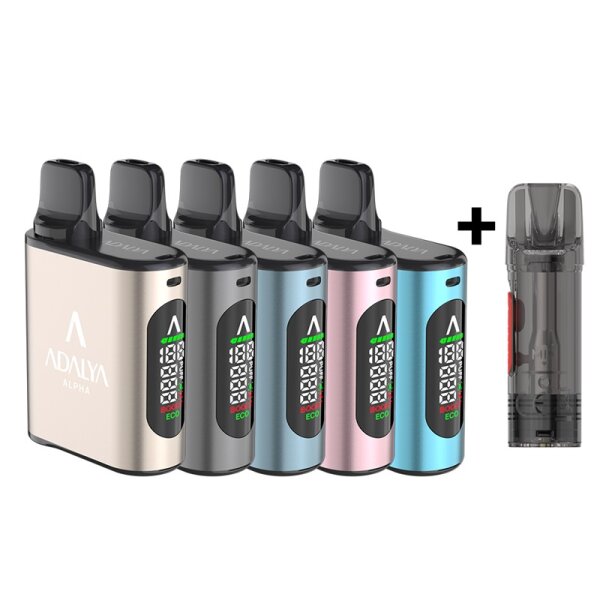 Adalya Alpha Basisgerät Plus Refill Pod