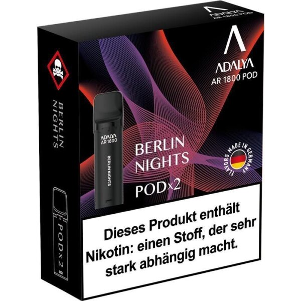 Adalya Alpha Prefilled Pods BERLIN NIGHTS