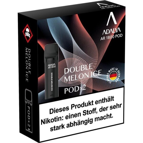 Adalya Alpha Prefilled Pods DOUBLE MELON ICE