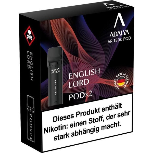 Adalya Alpha Prefilled Pods ENGLISH LORD