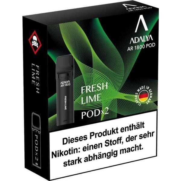 Adalya Alpha Prefilled Pods FRESH LIME