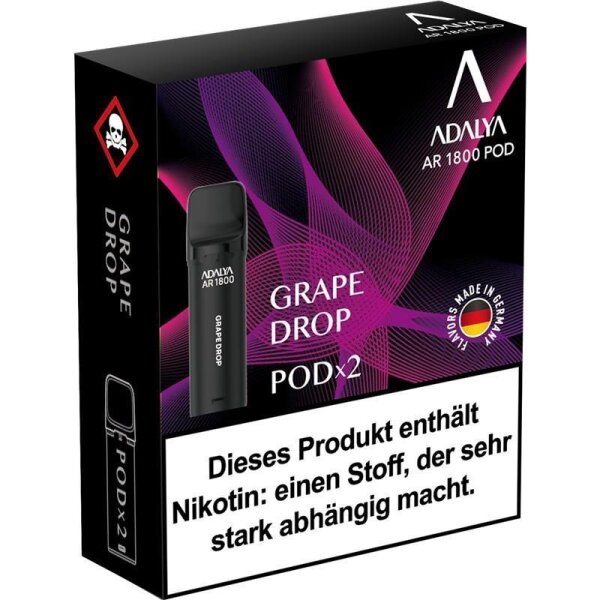 Adalya Alpha Prefilled Pods GRAPE DROP