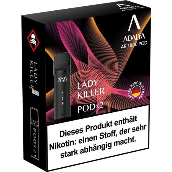 Adalya Alpha Prefilled Pods LADY KILLER