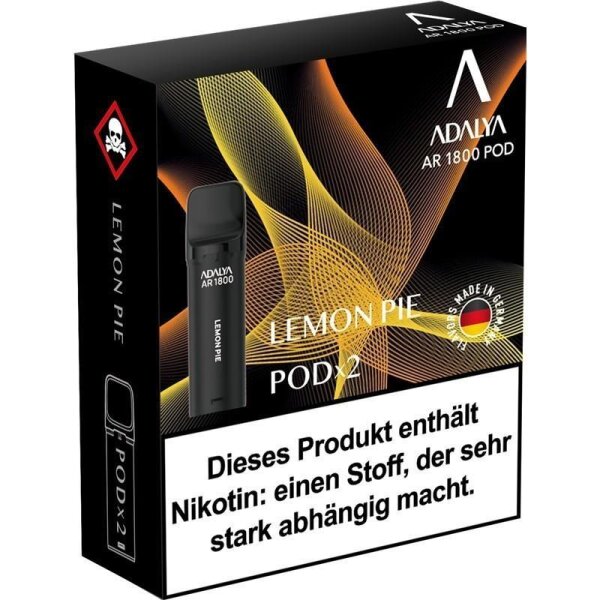 Adalya Alpha Prefilled Pods LEMON PIE