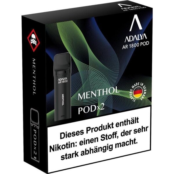 Adalya Alpha Prefilled Pods MENTHOL