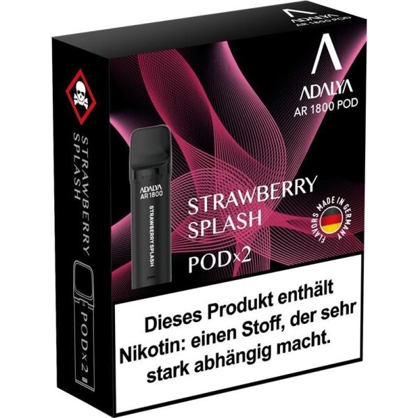 Adalya Alpha Prefilled Pods STRAWBERRY SPLASH