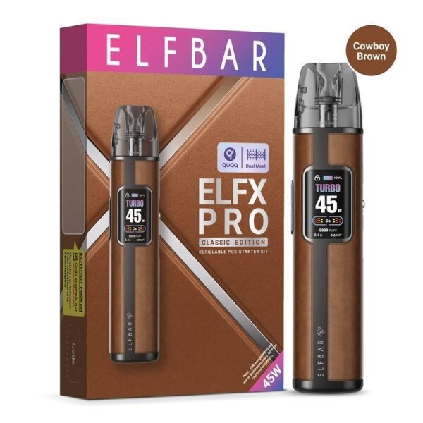 Elf Bar ELFX Pro Pod Kit Silver