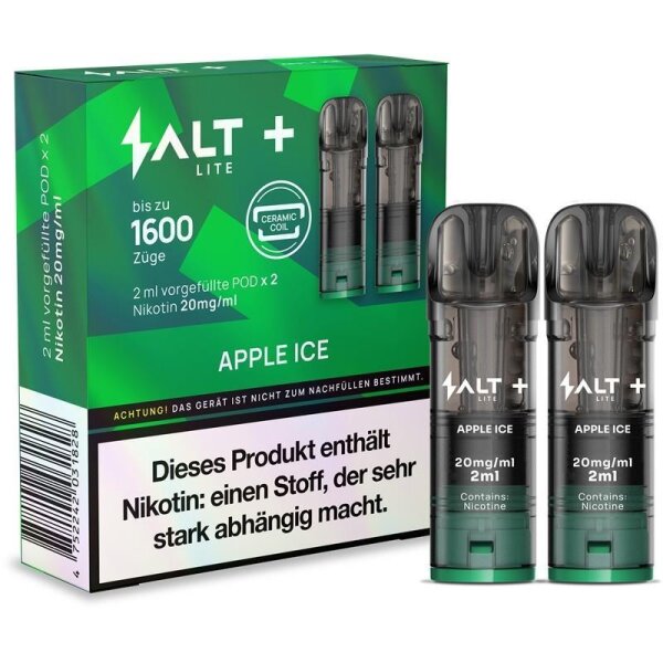 Salt Plus Lite Pods 20 mg/ml Apple Ice
