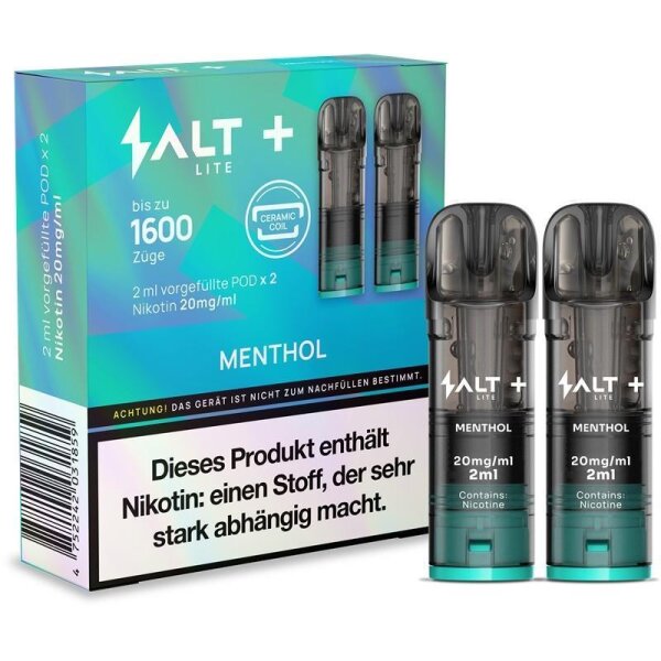 Salt Plus Lite Pods 20 mg/ml Menthol