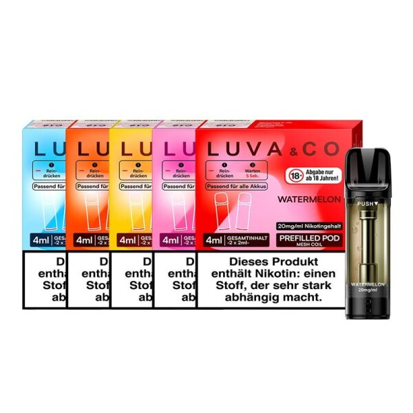 Lovesticks - Luva & Co Pods (2 Pods pro Packung)