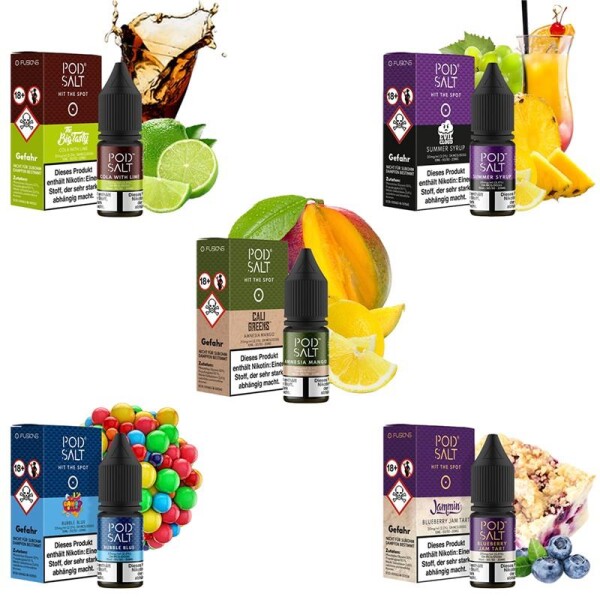 Pod Salt Fusion - 10ml Nikotinsalz Liquid