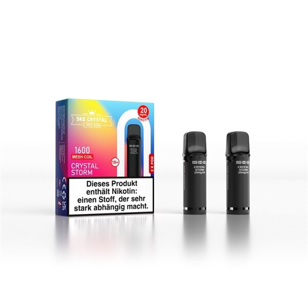 SKE Crystal 800 Pro Prefilled Pod Crystal Storm 20mg/ml