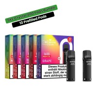 SKE Crystal 800 Pro Prefilled Pods 10x Bundle