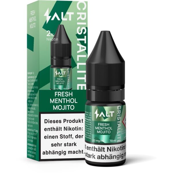 SALT Cristallite Liquid  Fresh Menthol Mojito 20 mg/ml