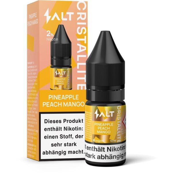 SALT Cristallite Liquid  Pineapple Peach Mango 20 mg/ml