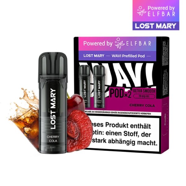 Lost Mary - Wavi Pod - by Elfbar (2 St&uuml;ck) Cherry...