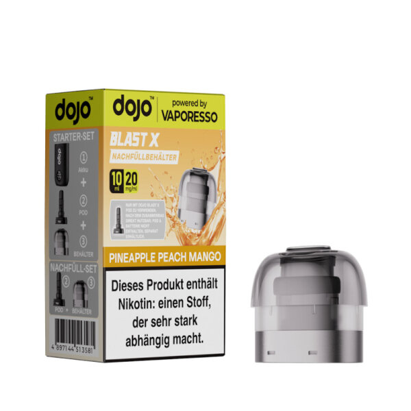 Vaporesso - Dojo Blast X Pod Pineapple Peach Mango