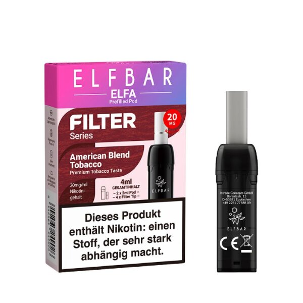 Elfbar Elfa Pods - Filter Series - 20mg