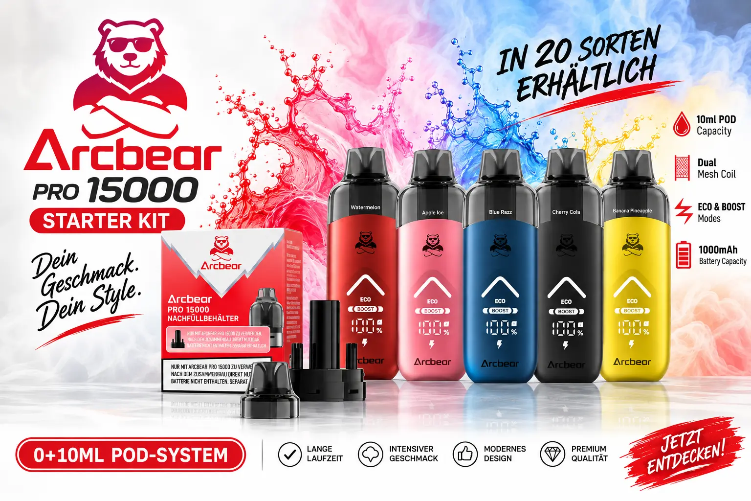 Arcbear pro 15000 starter kit